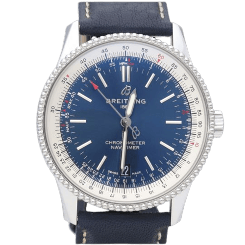 Montre Breitling Navitimer - Montre automatique 38 mm en acier 58 Facettes MT46164