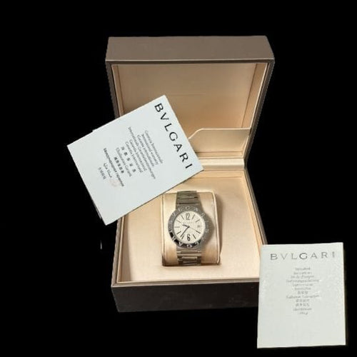 Montre Bulgari - Montre Bulgari en acier 58 Facettes MT46049