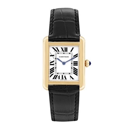 Montre Cartier Tank Solo - Montre en acier et or rose 58 Facettes OC-68801992