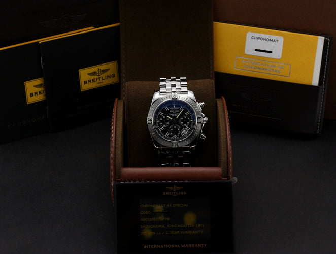 Montre Breitling Chronomat 44 - Montre automatique en acier 58 Facettes BTL/CHM/090