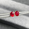 Boucles d'oreilles Boucles d'oreilles en or blanc, rubis et diamants 58 Facettes GER1014RD