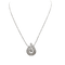 Collier Collier en or blanc 18 carats et diamant 58 Facettes #BT