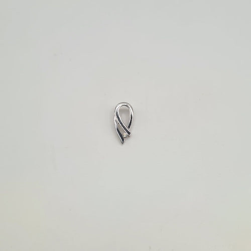 Collier Pendentif - Collier en or blanc 18 carats et diamants 58 Facettes #BT