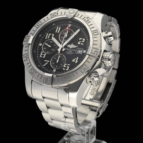 Montre Breitling Super Avenger II - Montre A13371 acier 58 Facettes BTL/AVG/048