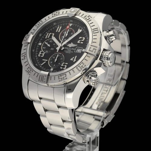 Montre Breitling Super Avenger II - Montre A13371 acier 58 Facettes BTL/AVG/048