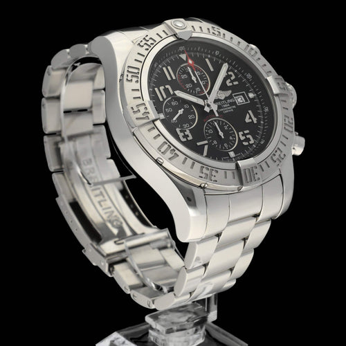 Montre Breitling Super Avenger II - Montre A13371 acier 58 Facettes BTL/AVG/048