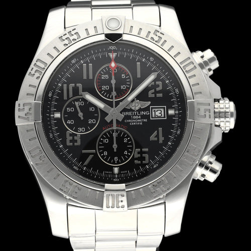 Montre Breitling Super Avenger II - Montre A13371 acier 58 Facettes BTL/AVG/048