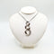 Collier Collier en or blanc 18 carats et diamants 58 Facettes #BT