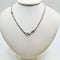 Collier Collier en or blanc 18 carats et diamants 58 Facettes #BT