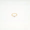 Bague 53 Bague en or jaune et blanc 18 carats et diamants 58 Facettes #BT