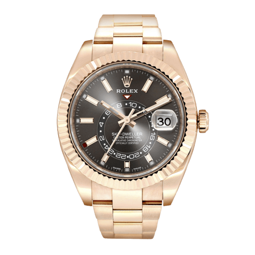 Montre Rolex Sky-Dweller - Montre Oyster Perpetual en or rose 58 Facettes OC-68802062