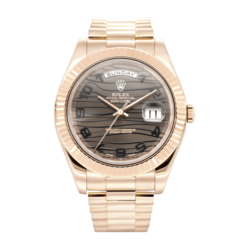 Montre Rolex Day-Date - Montre Oyster Perpetual en or rose 58 Facettes OC-68802061