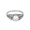 Bague 49 Bague solitaire ancienne en platine et diamants 58 Facettes SoloPT0,7