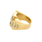 Bague 61 Tank - Bague en or 750 et diamants 58 Facettes BGTank