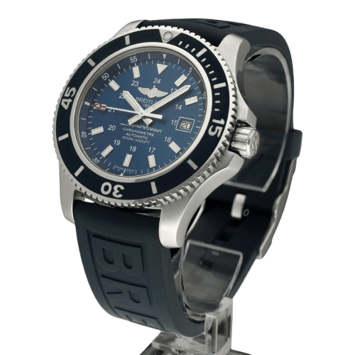 Montre Breitling Superocean II 44 - Montre en acier et caoutchouc 58 Facettes BTL/SOC/103