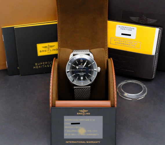 Montre Breitling Superocean Heritage II 46 - Montre automatique en acier 58 Facettes BTL/SOC/097
