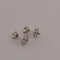 Boucles d'oreilles Boucles d'oreilles en or blanc et diamants 58 Facettes 2820280