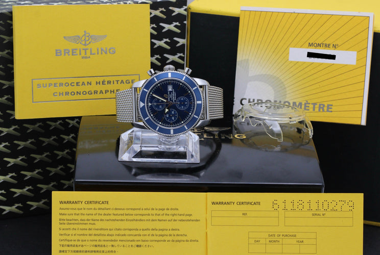 Montre Breitling - Montre Superocean Heritage Chronograph A13320 58 Facettes BTL/SOC/091