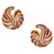 Boucles d'oreilles De Grisogono Onde - Boucles d'oreilles en or rose, saphirs roses et diamants 58 Facettes 287