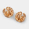 Boucles d'oreilles De Grisogono Onde - Boucles d'oreilles en or rose, saphirs roses et diamants 58 Facettes 287