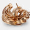 Boucles d'oreilles De Grisogono Onde - Boucles d'oreilles en or rose, saphirs roses et diamants 58 Facettes 287