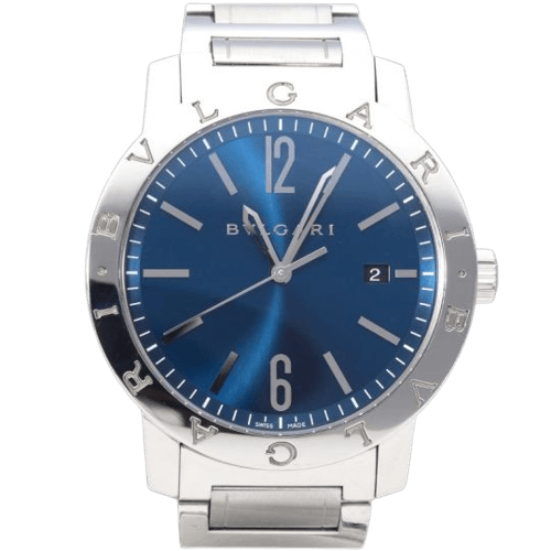 Montre Bulgari Solotempo - Montre en acier 58 Facettes MT46055