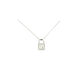 Collier Salvini Click Clack - Collier cadenas en or blanc et diamants 58 Facettes 9223