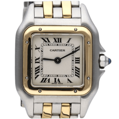 Montre Cartier Panthère - Montre en or jaune et acier 58 Facettes MT46747