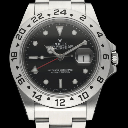 Montre Rolex Explorer II - Montre 16570 en acier 58 Facettes ROL/EXP/046