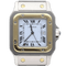 Montre Cartier Santos - Montre en or jaune et acier 58 Facettes MT46751