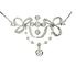 Collier Belle Époque - Pendentif et chaîne en platine et diamants 58 Facettes Collier 10