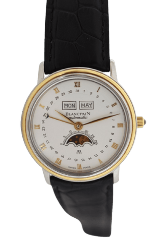Montre Blancpain Villeret - Montre automatique en acier et or jaune 58 Facettes BLA-100