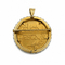 Pendentif Médaille religieuse vintage - Pendentif broche en or jaune et perles 58 Facettes 1.0001414/1