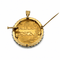 Pendentif Médaille religieuse vintage - Pendentif broche en or jaune et perles 58 Facettes 1.0001414/1