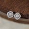 Boucles d'oreilles Embrace - Boucles d'oreilles halo en or blanc 18K et diamants 58 Facettes GER1353WG