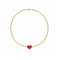 Bracelet Ruby by Heart - Bracelet en or 18 carats et rubis 58 Facettes GBT1038YG