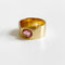 Bague 50 Love More - Bague cigar en or 18K et saphir rose 58 Facettes GBR1207RP