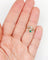 Bague 51.5 Bague tourbillon antique en or 18k, émeraude et diamants 58 Facettes A07258