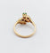 Bague 51.5 Bague tourbillon antique en or 18k, émeraude et diamants 58 Facettes A07258