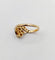 Bague 51.5 Bague tourbillon antique en or 18k, émeraude et diamants 58 Facettes A07258