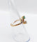 Bague 51.5 Bague tourbillon antique en or 18k, émeraude et diamants 58 Facettes A07258