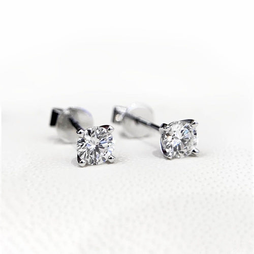 Bague AITCHES Embrace - Boucles d'oreilles en or blanc et diamants 58 Facettes GER1006WG