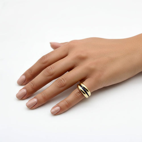 Bague 54 MC Paris - Bague en or 18k et saphirs 58 Facettes A2009C