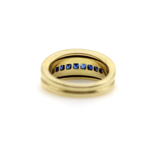 Bague 54 MC Paris - Bague en or 18k et saphirs 58 Facettes A2009C