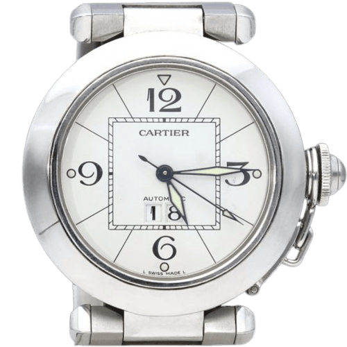 Montre Cartier Pasha - Montre en acier 58 Facettes MT46770