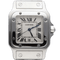 Montre Cartier Santos Galbée - Montre en acier 58 Facettes MT46772