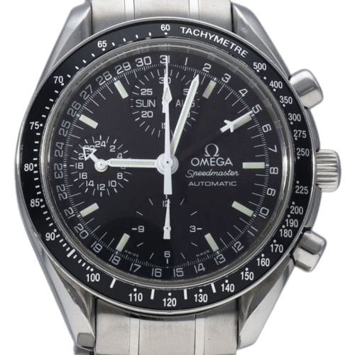 Montre Omega Speedmaster - Montre Day Date Chronograph en acier 58 Facettes MT45727
