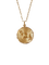 Pendentif Pendentif médaille astrologique Capricorne en or jaune 58 Facettes