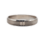 Bague 61 Bague alliance travaillée en palladium 58 Facettes A07023