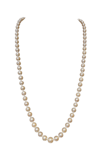 Collier Collier 73 perles de culture Akoya en or 18K 58 Facettes 935